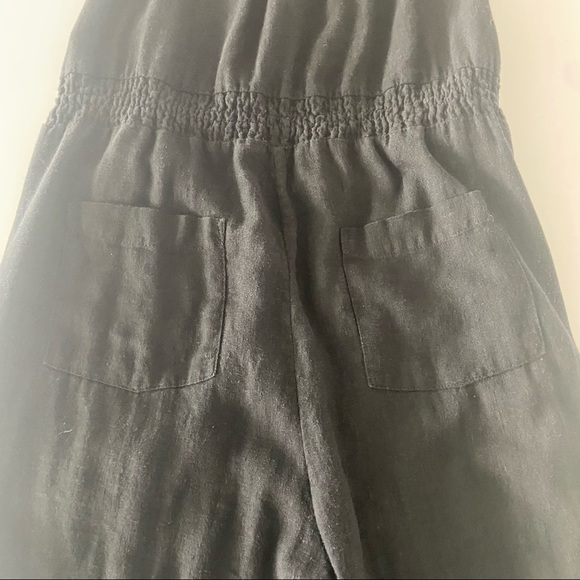Bop Basics Shopbop black linen jumpsuit w pockets! - Picture 10 of 11